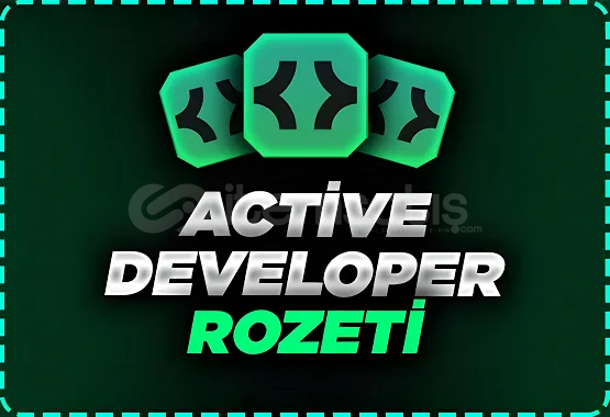 Discord Active Developer Badge Kendi Hesabınıza Discord Active Developer Badge Kendi Hesabınıza