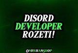 ⭐Discord Active Developer Rozeti!