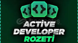 ???? DİSCORD ACTİVE DEVELOPER ROZETİ SATIŞ ????