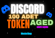 ⭐Discord Aged Token [ 100 adet ]