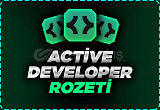 Discord Aktif Developer Rozeti