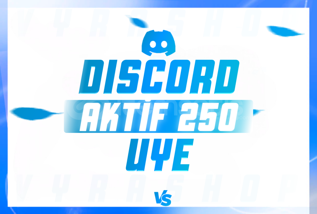 Discord Aktif Üye Düşme YOK! / 250 Adet Discord Aktif Üye Düşme YOK! / 250 Adet