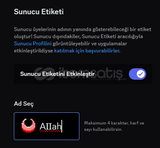 Discord Allah Guild Tag 