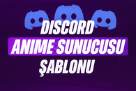 ⭐ DİSCORD ANİME SOHBET SUNUCU ŞABLONU!!!