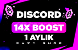 Discord Boost 14 x 1 Aylık