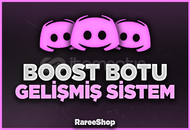✨ Discord boost botu | GELİŞMİŞ SİSTEM | 