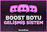 ✨ Discord boost botu | GELİŞMİŞ SİSTEM | 