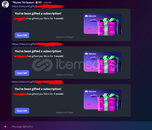 DISCORD BOOSTLU NITRO (10$ OLAN GIFT)