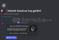 Dİscord Butonlu Destek Botu