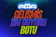 Discord Dm Duyuru Botu | Üyelere Tek Tıkla DM
