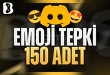 Discord Emoji Tıklama - 150 Adet