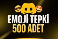 Discord Emoji Tıklama - 500 Adet