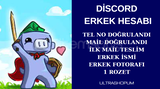 DİSCORD ERKEK HESABI