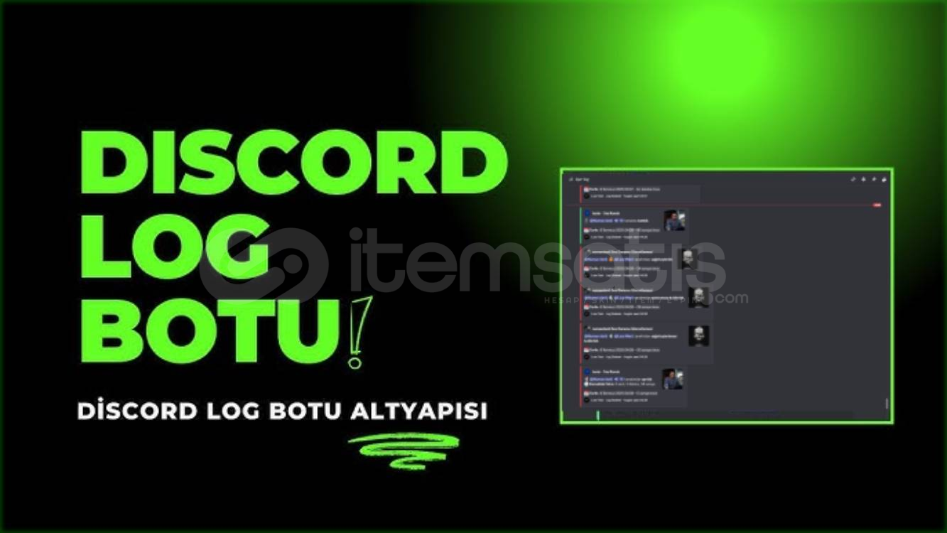 Discord Gelişmiş Log Botu Discord Gelişmiş Log Botu