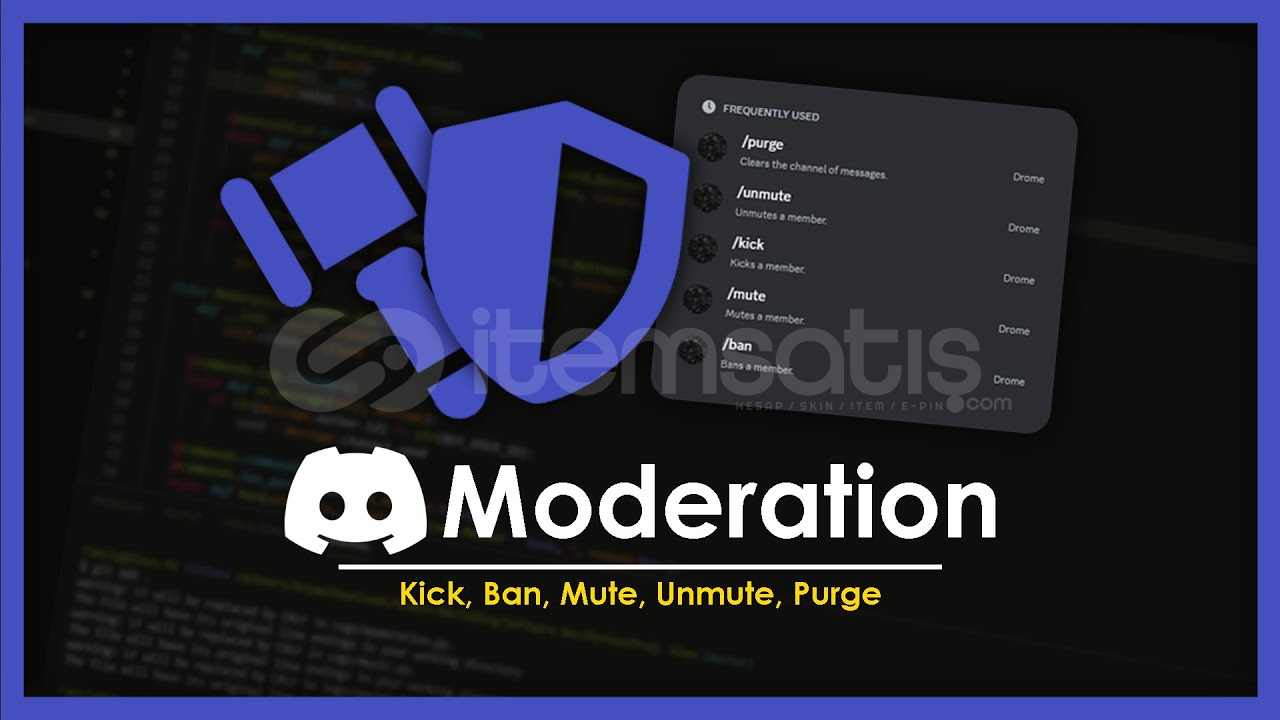 Discord Gelişmiş Moderasyon Botu Discord Gelişmiş Moderasyon Botu