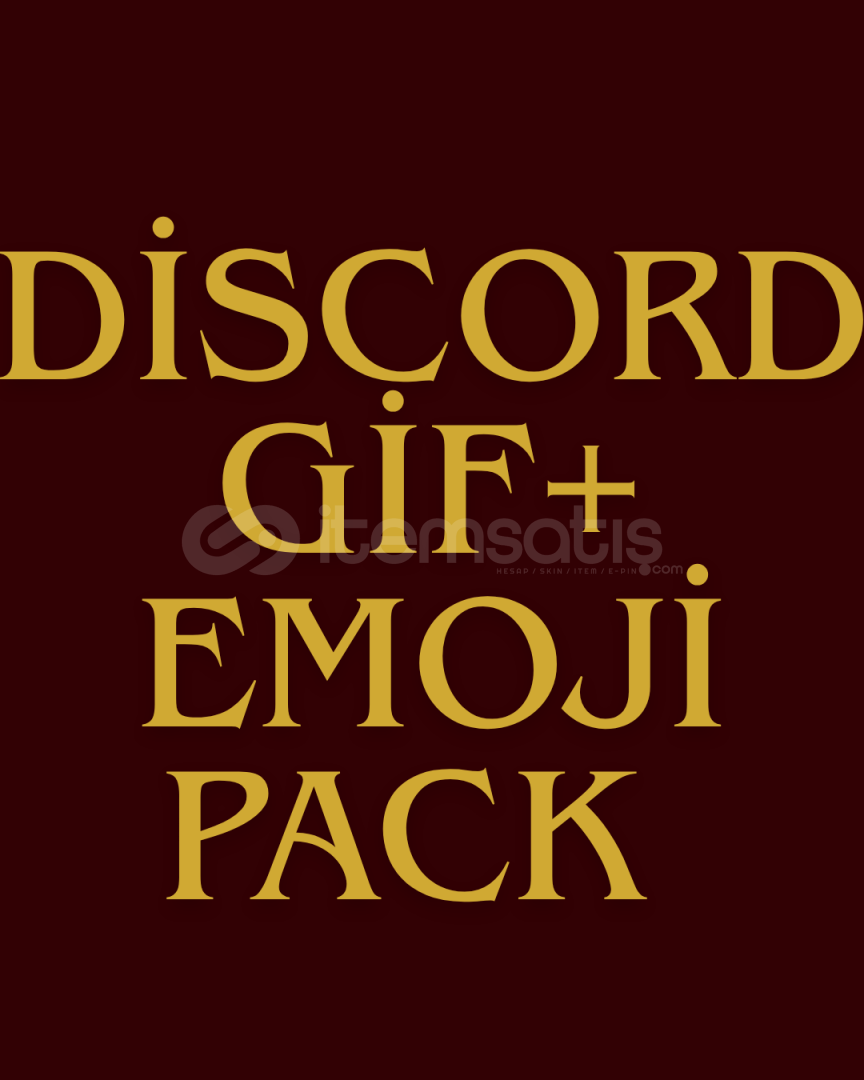 ⭐️DİSCORD GİF+EMOJİ PACK (GARANTILI)⭐️ ⭐️DİSCORD GİF+EMOJİ PACK (GARANTILI)⭐️