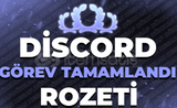 ⭐️DİSCORD GÖREV TAMAMLANDI ROZETİ ⭐️