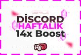 Discord Haftalık 14x Boost