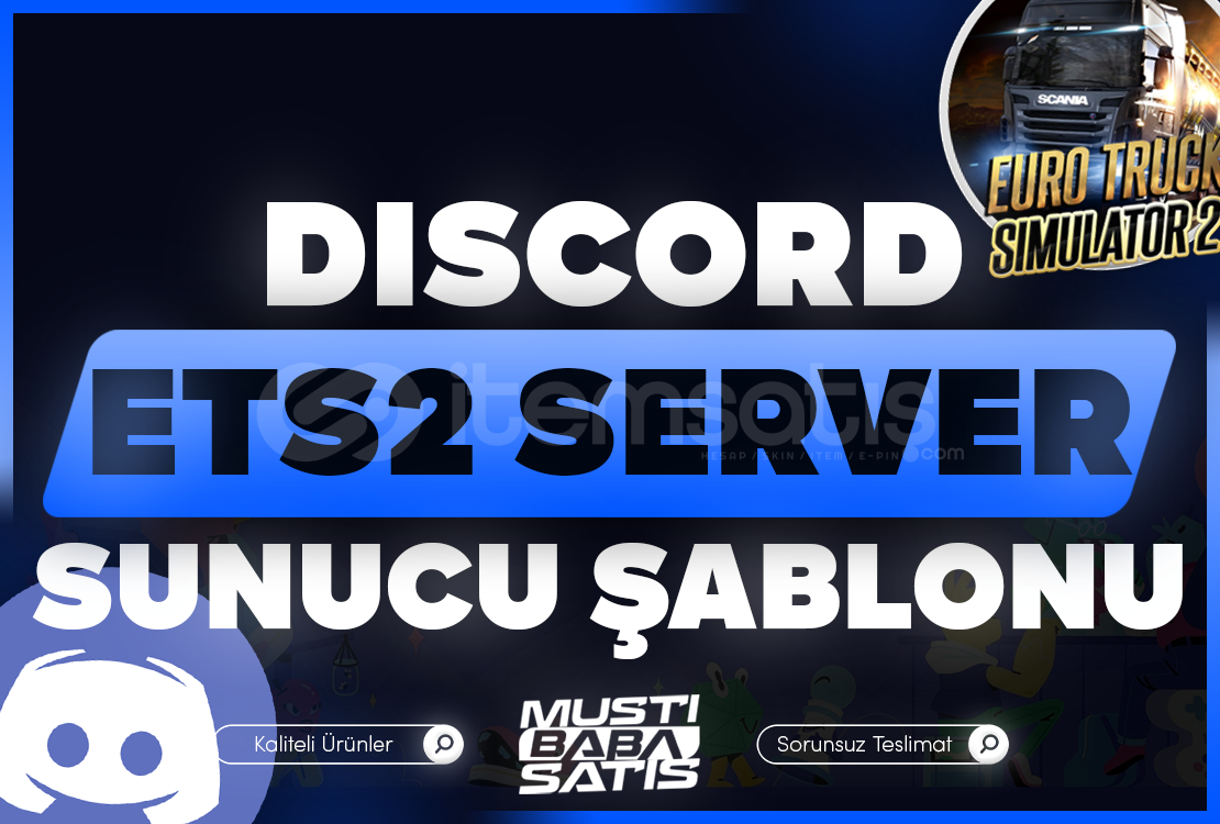 ⭐DİSCORD HAZIR ETS 2 SUNUCU ŞABLONU ⭐DİSCORD HAZIR ETS 2 SUNUCU ŞABLONU