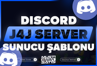 ⭐DİSCORD HAZIR J4J SUNUCU ŞABLONU