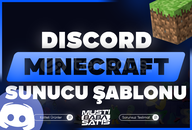 ⭐DİSCORD HAZIR MINECRAFT SUNUCU ŞABLONU