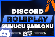 ⭐DİSCORD HAZIR ROLEPLAY SUNUCU ŞABLONU