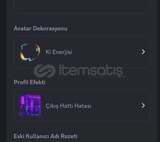 Discord Hesap Dekorasyonlu ve Profil Efektli!!!