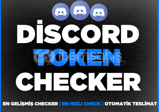 ⚡ Discord Hızlı Token Checker | Gelişmiş! ⚡ Discord Hızlı Token Checker | Gelişmiş!