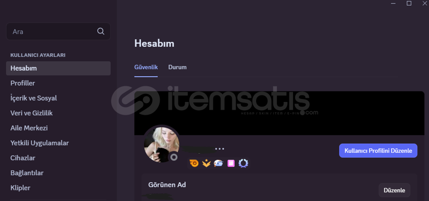 Discord HypeSquad Event + Early Hesap Discord HypeSquad Event + Early Hesap