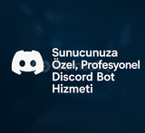 DİSCORD İSTEĞE ÖZEL BOT HİZMETİ!