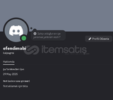 DISCORD | kalpagrisi Nick/Hesabı satılık.