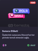 Discord Lonca Tagı Çok UCUZZZ