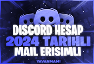 Dİscord Mail Erişimli 2024 Hesap