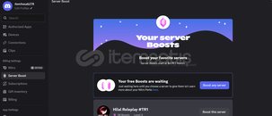 Discord Nitro 1 Ay + 2x Boost | HESAP halinde