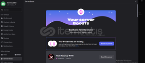 Discord Nitro 1 Ay + 2x Boost | HESAb halinde