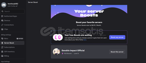 Discord Nitro 1 Ay + 2x Boost | HesAP halinde