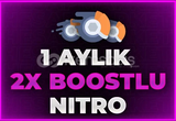 Discord Nitro 1 Ay + 2x Boost | OTO