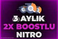 Discord Nitro 3 Ay + 2 Boost Promo