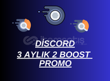 Discord Nitro 3 Ay 2x Boost + Garanti