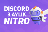 Discord Nitro 3 Ay • En Uygun Fiyat