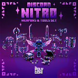 ⭐Discord Nitro Animated Weapons & Tools Set⭐