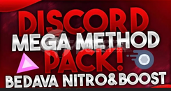 ⭐⭐⭐[DİSCORD NİTRO METHOD+14X BOOST METHOD]⭐⭐⭐
