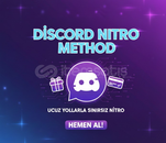 DİSCORD NİTRO METHOD | HIZLI TESLİM