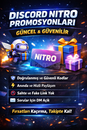 ???? Discord Nitro Promo 1 Ay | Güvenli & Hızlı