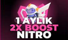  Discord Nitro Promo 2 adet| 2x 1 Ay | OTO⚡