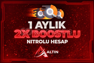 Discord Nitrolu Hesap 1 Aylık