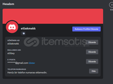 Discord Nitrolu 1 AYLIK hesap 2x bostlu şekilde