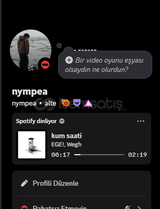 DİSCORD NYMPEA NİCKİ SATILIK