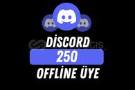 DİSCORD OFFLİNE ÜYE - 250 ADET / HIZLI