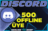 Discord Offline Üye 500 | Anlık 